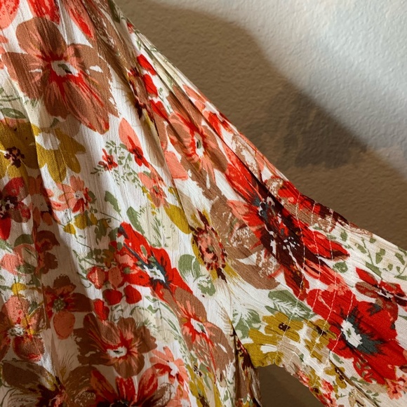 Hayden Los Angeles Boho Long Sleeved Tent Dress - Picture 3 of 8